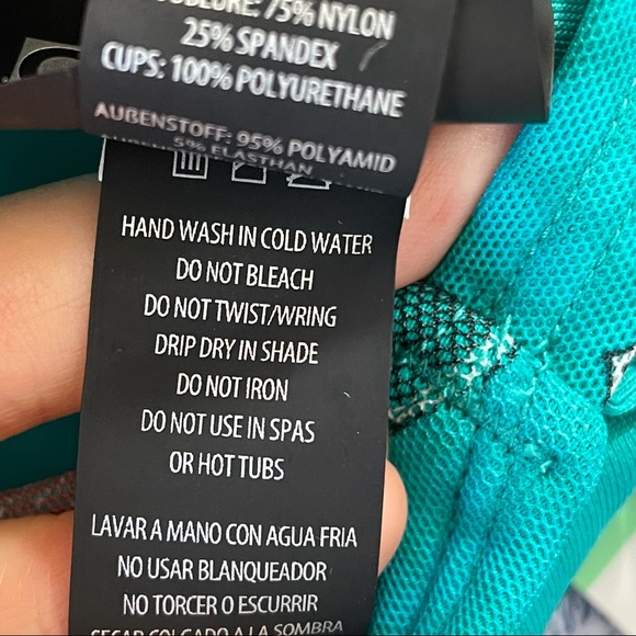 Coco Reef Safari Tropical Underwire Tankini Top - Picture 13 of 15